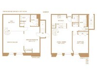The Pennsylvanian - Windsor - 2 Beds - 2 Baths - 965 Sq. ft. - The Pennsylvanian Apartments in Pittsburgh, Pennsylvania