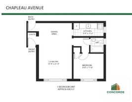 22 Chapleau Ave in Ottawa, ON - Building Photo