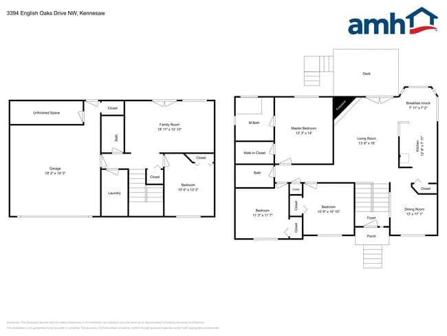 3394 English Oaks Dr NW in Kennesaw, GA - Foto de edificio - Building Photo