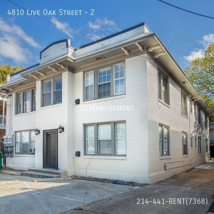 4810 Live Oak St in Dallas, TX - Building Photo