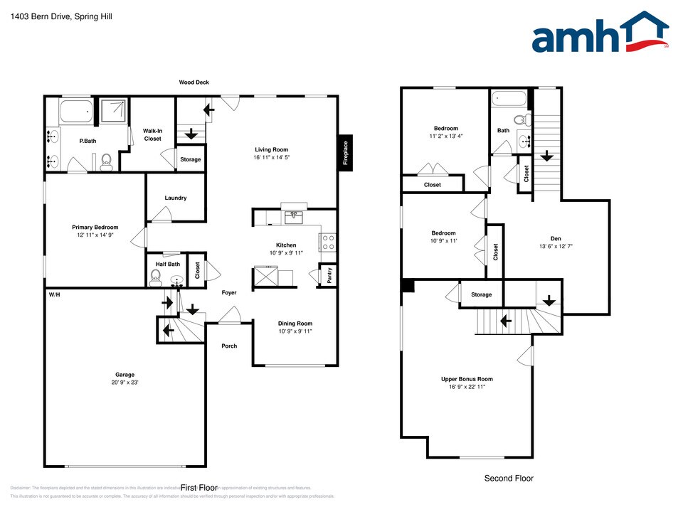 1403 Bern Dr in Spring Hill, TN - Building Photo