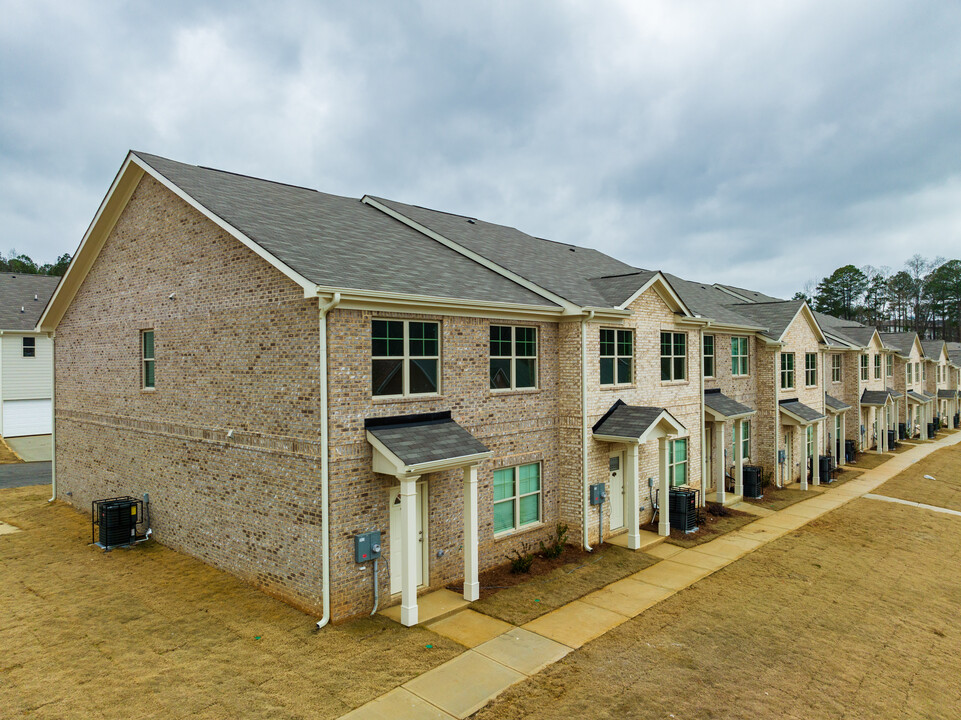 Peachtree Walk Townhomes in Stockbridge, GA - Foto de edificio