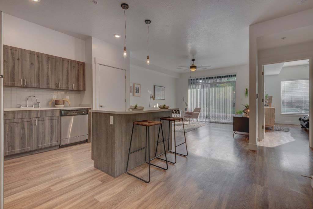Odessa at the District in South Jordan, UT - Building Photo