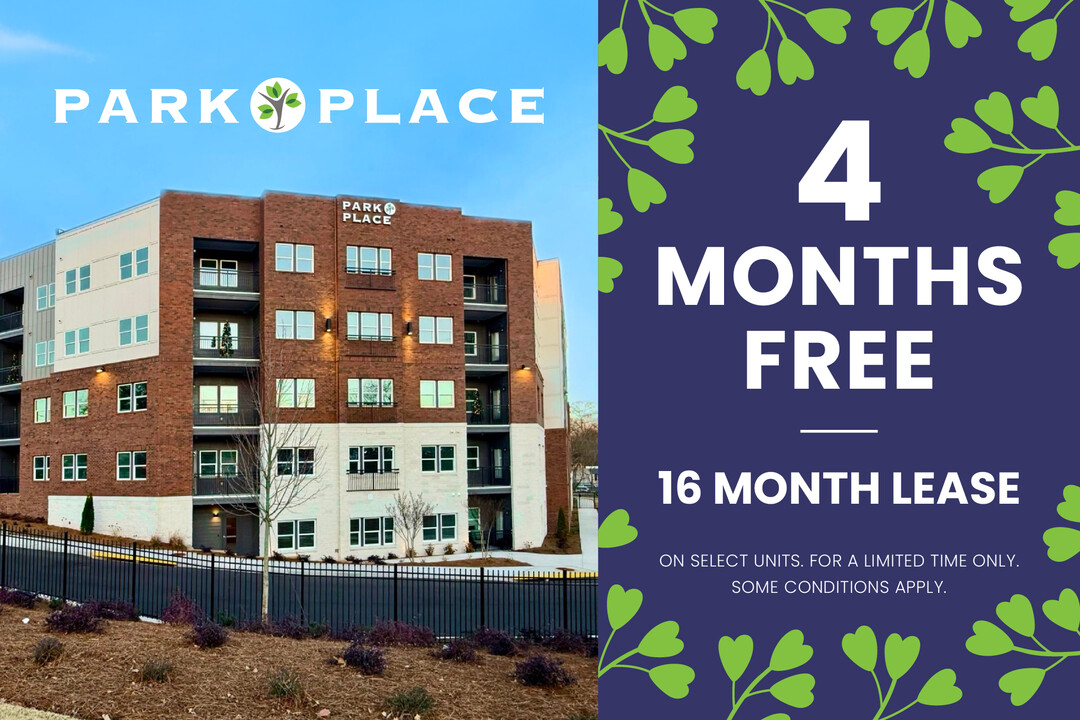 Park Place 55+ Age Exclusive Apartments in Lawrenceville, GA - Foto de edificio