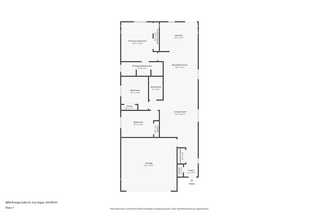 3859 Prespa Lake Ct in Las Vegas, NV - Foto de edificio - Building Photo