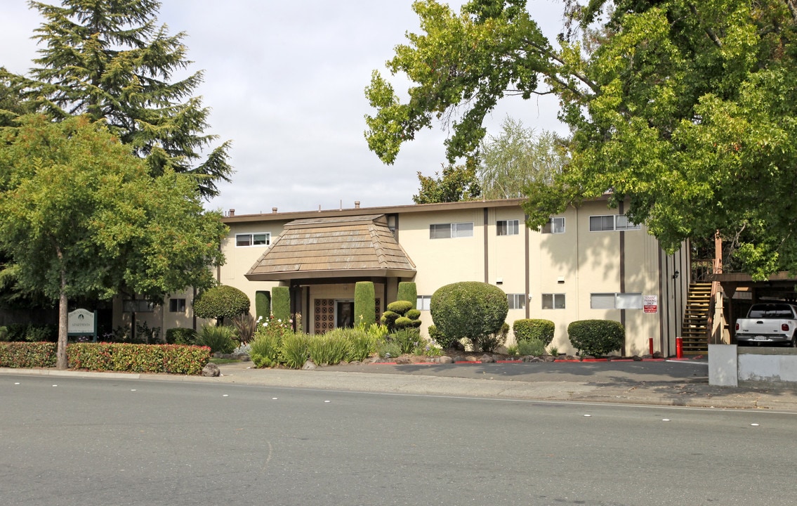 Redwood Gardens in Santa Rosa, CA - Building Photo