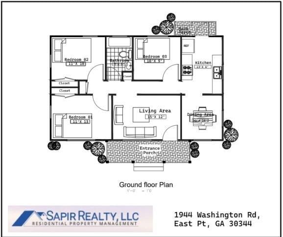 property at 1944 Washington Rd