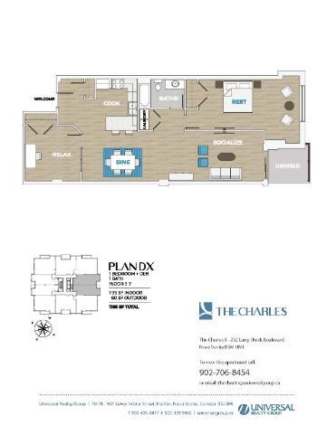 The Charles Apartments I & II in Halifax, NS - Building Photo - Floor Plan