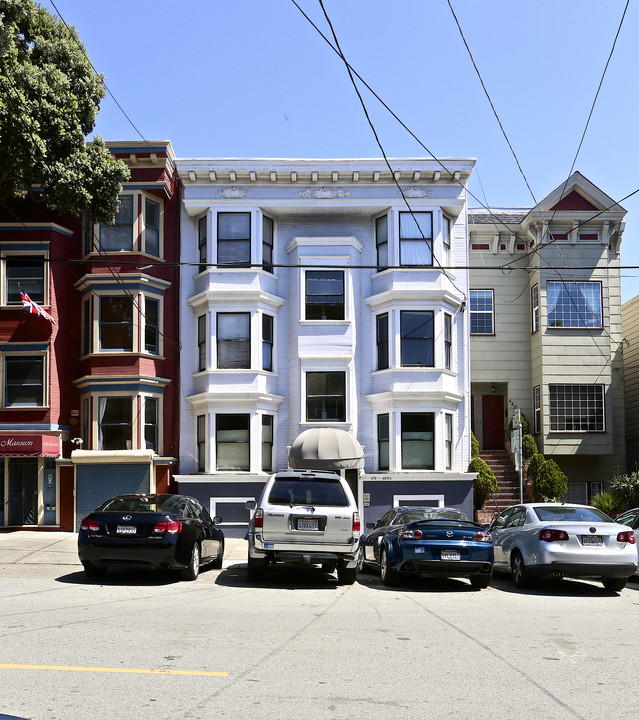 479 Sanchez St in San Francisco, CA - Foto de edificio