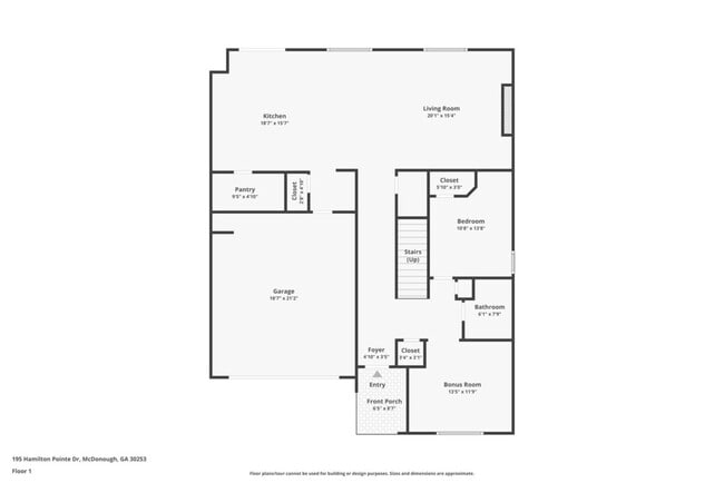 195 Hamilton Pointe Dr in Mcdonough, GA - Foto de edificio - Building Photo