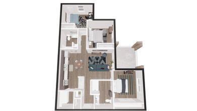 San Angelo Crossing in San Angelo, TX - Foto de edificio - Floor Plan