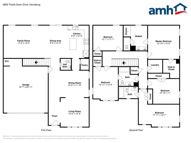 6835 Thistle Down Dr in Harrisburg, NC - Foto de edificio - Building Photo