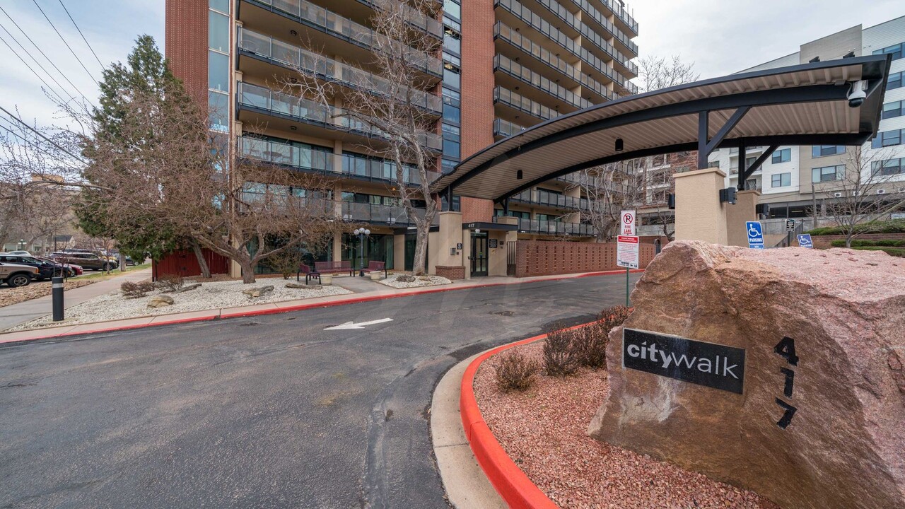 417 E Kiowa St in Colorado Springs, CO - Foto de edificio