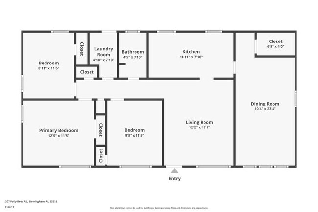 207 Polly Reed Rd NE in Center Point, AL - Building Photo - Building Photo