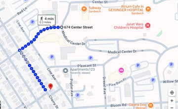 952 Cherry St, Unit 101 in Danville, PA - Foto de edificio - Building Photo