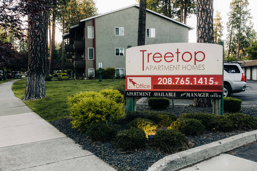 Treetop Apartments in Coeur d'Alene, ID - Foto de edificio