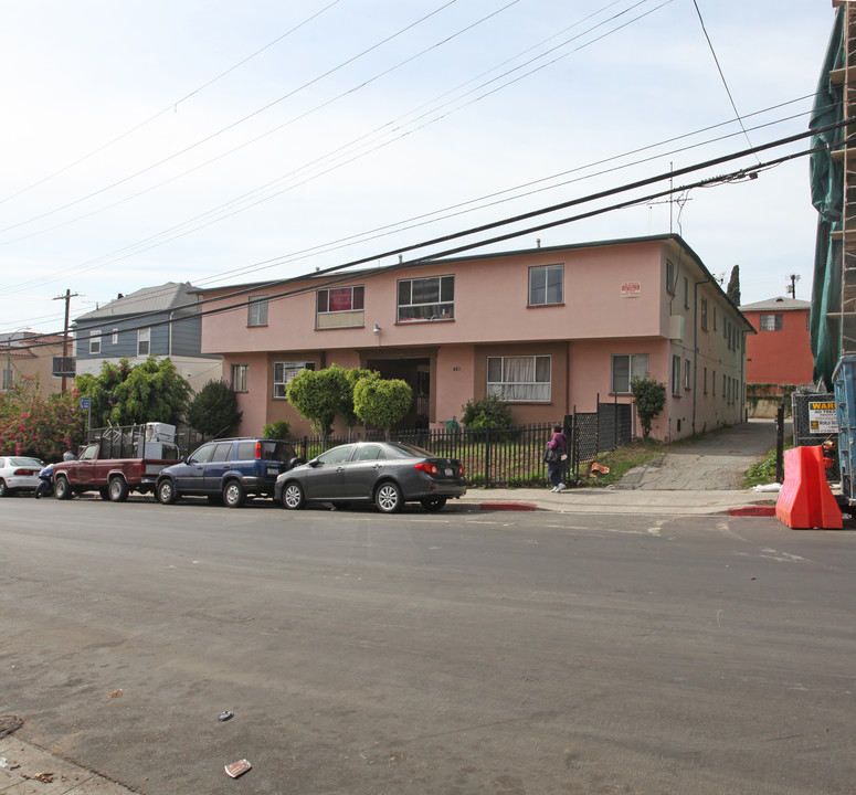 419-421 S Burlington Ave in Los Angeles, CA - Building Photo