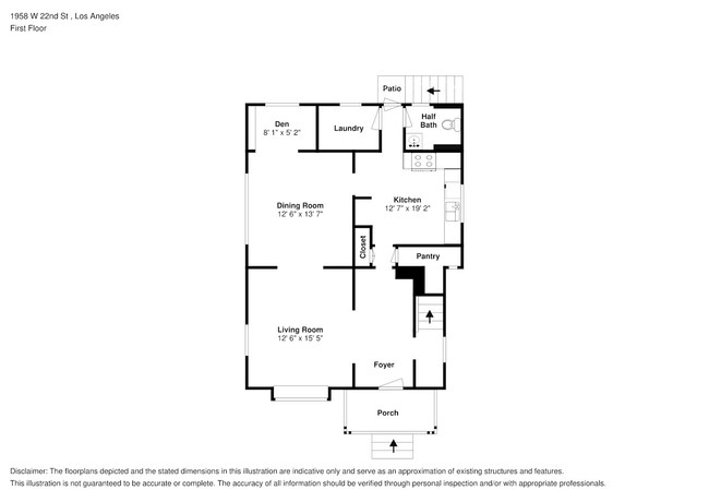 1958 W 22nd St in Los Angeles, CA - Building Photo - Building Photo