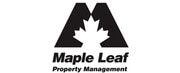 Property Management Company Logo Maple Leaf Property Management