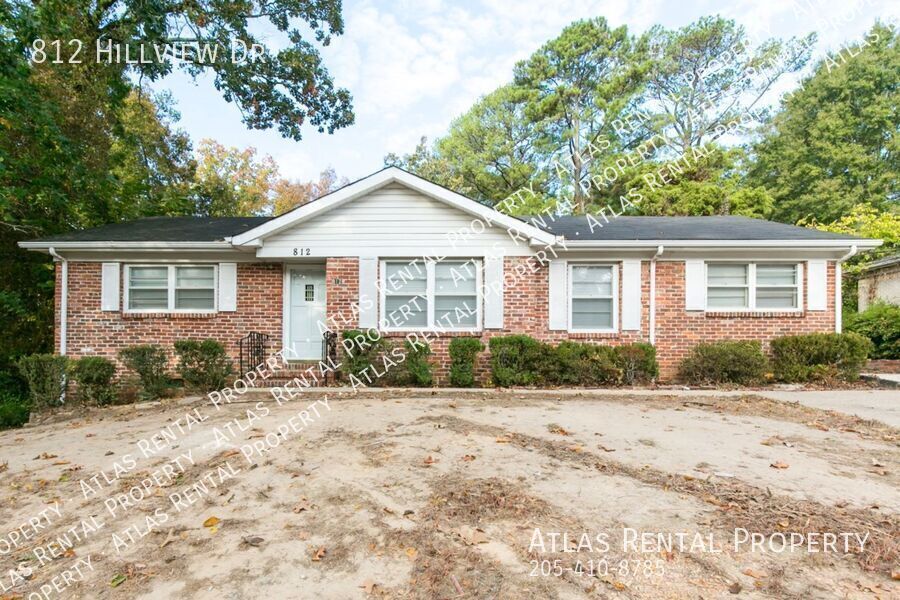 812 Hillview Dr in Birmingham, AL - Foto de edificio