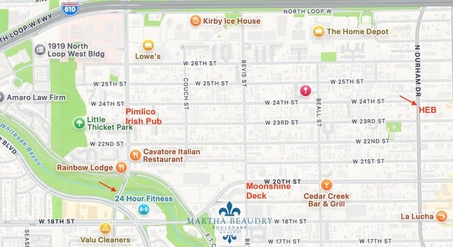 property at 2423 Beall St