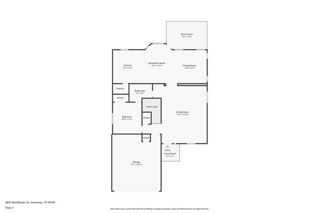 3847 Mist Flower Dr in Converse, TX - Foto de edificio - Building Photo