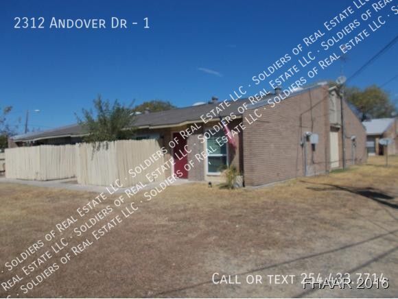2312 Andover Dr in Killeen, TX - Foto de edificio