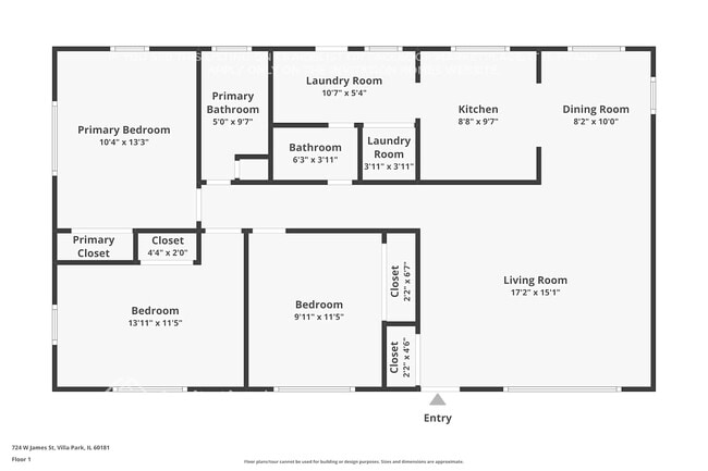 724 W James St, Unit PH3 in Villa Park, IL - Foto de edificio - Building Photo