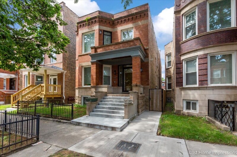 6118 S Champlain Ave in Chicago, IL - Foto de edificio