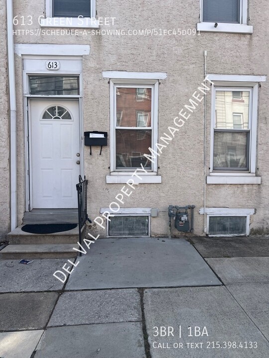 613 Green St in Norristown, PA - Foto de edificio