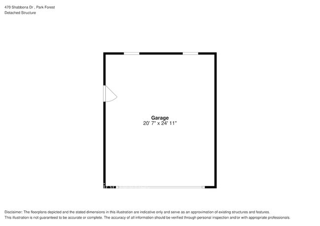 470 Shabbona Dr, Unit Shared in Park Forest, IL - Building Photo - Building Photo