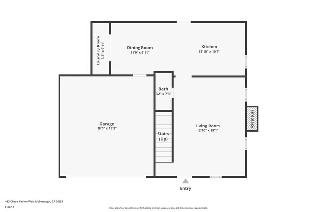 483 Chase Marion Way in Mcdonough, GA - Foto de edificio - Building Photo