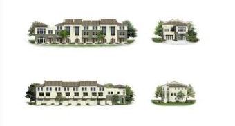 Trio South Townhomes in La Mesa, CA - Building Photo