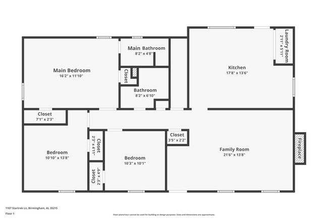 1107 Startrek Ln in Birmingham, AL - Building Photo - Building Photo
