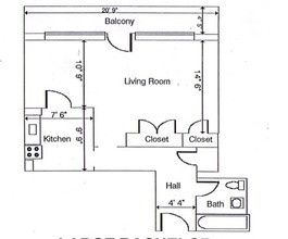 City Park Cooperative Apartments in Toronto, ON - Building Photo - Floor Plan