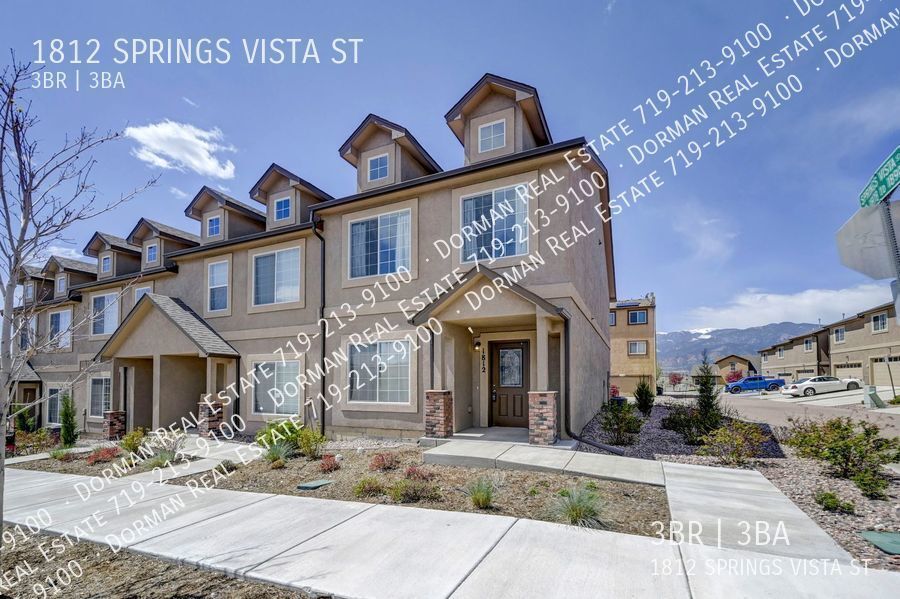 1812 Springs Vista St in Colorado Springs, CO - Building Photo