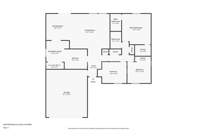 2235 Mill Wood Ct NW in Duluth, GA - Foto de edificio - Building Photo