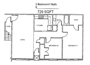 Petersburg East in Petersburg, VA - Building Photo - Floor Plan