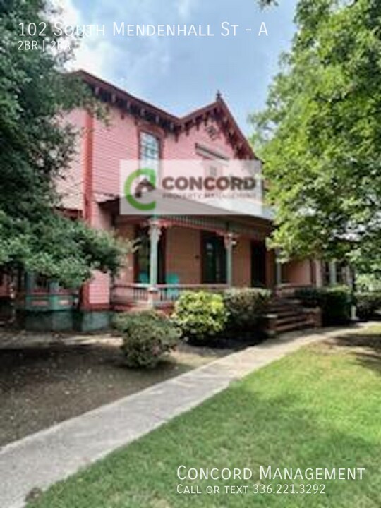 102 S Mendenhall St in Greensboro, NC - Building Photo