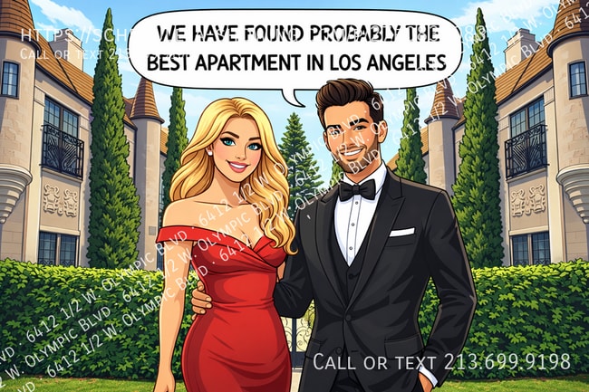 property at 1/2 W Olympic Blvd