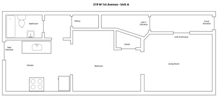219 W 1st Ave, Unit Apt A in Columbus, OH - Building Photo - Building Photo