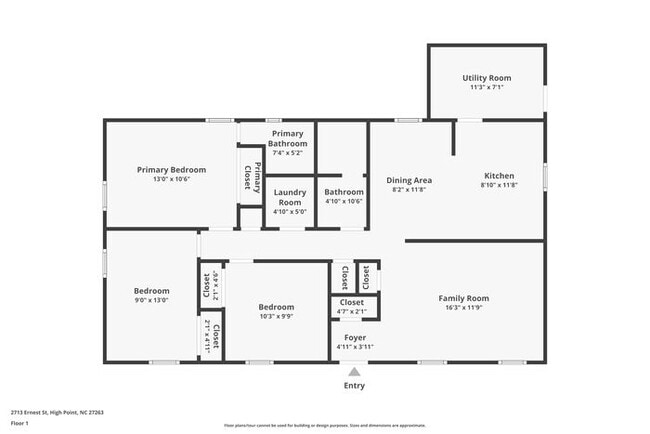 2713 Ernest St in High Point, NC - Building Photo - Building Photo