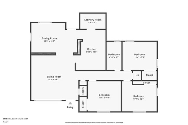 518 Elm Dr in Casselberry, FL - Building Photo - Building Photo