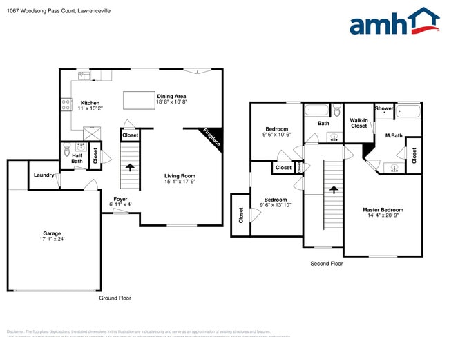 1067 Woodsong Pass Ct in Lawrenceville, GA - Foto de edificio - Building Photo