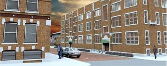 55+ Historic Gallatin Square Senior in Marion, IN - Building Photo