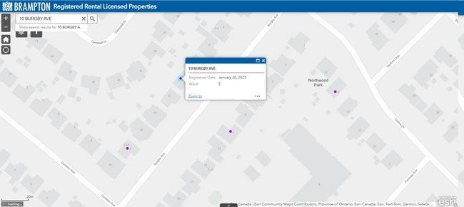 property at 10 Burgby Av