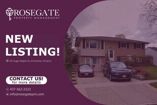 30 Sugar Maple St in Kitchener, ON - Building Photo