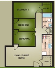 Village South Apartments in Eaton, OH - Building Photo - Floor Plan