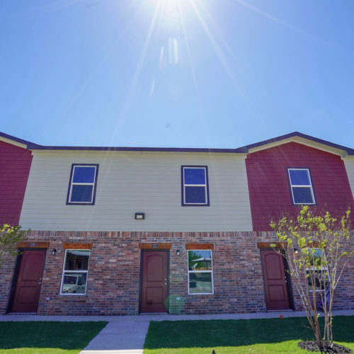 Maverick Townhomes in Eastland, TX - Building Photo