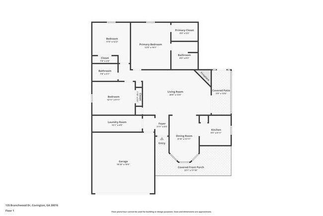 135 Branchwood Dr in Covington, GA - Foto de edificio - Building Photo